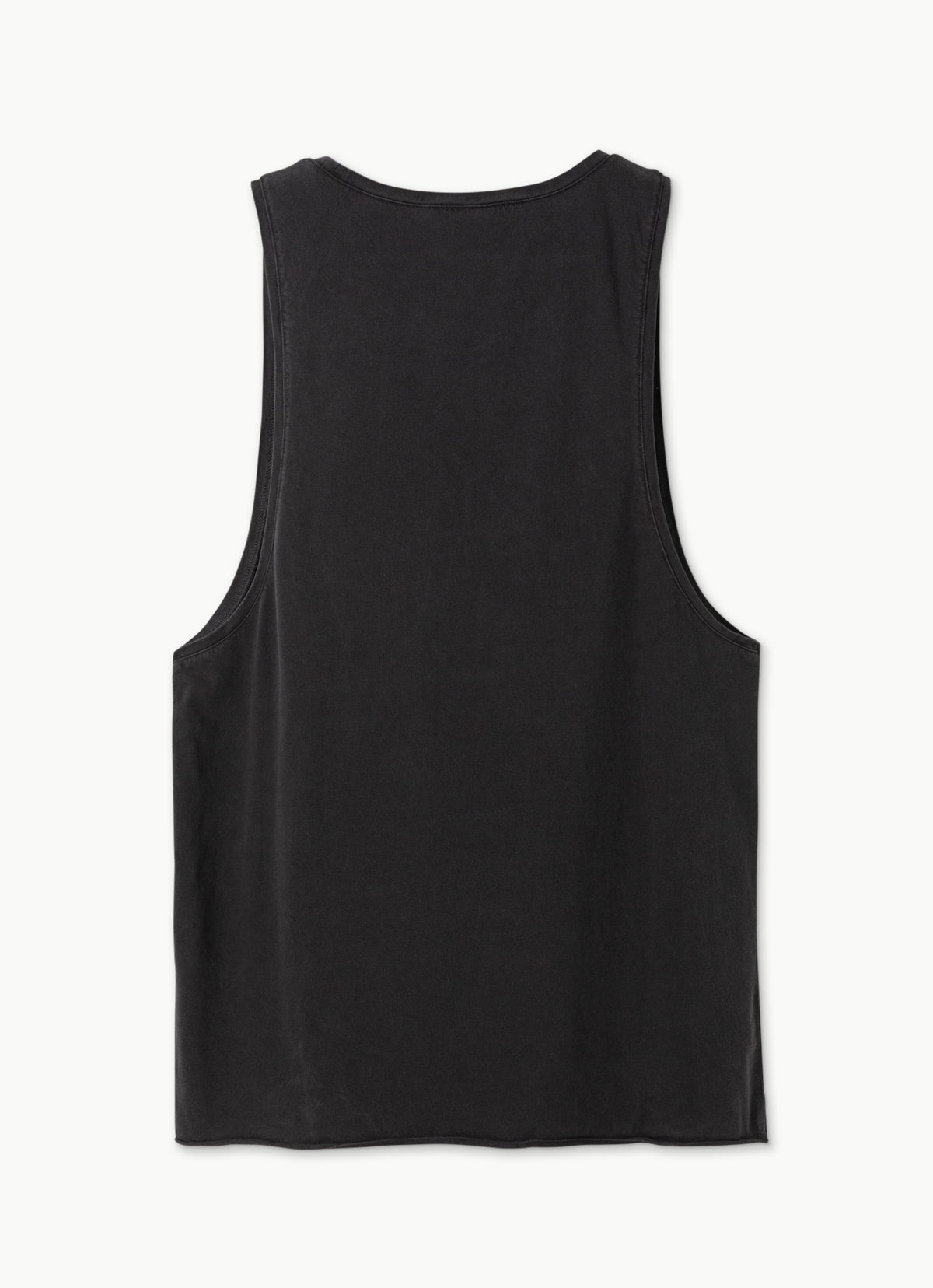 Short sleeve tank top (For Men)_Black