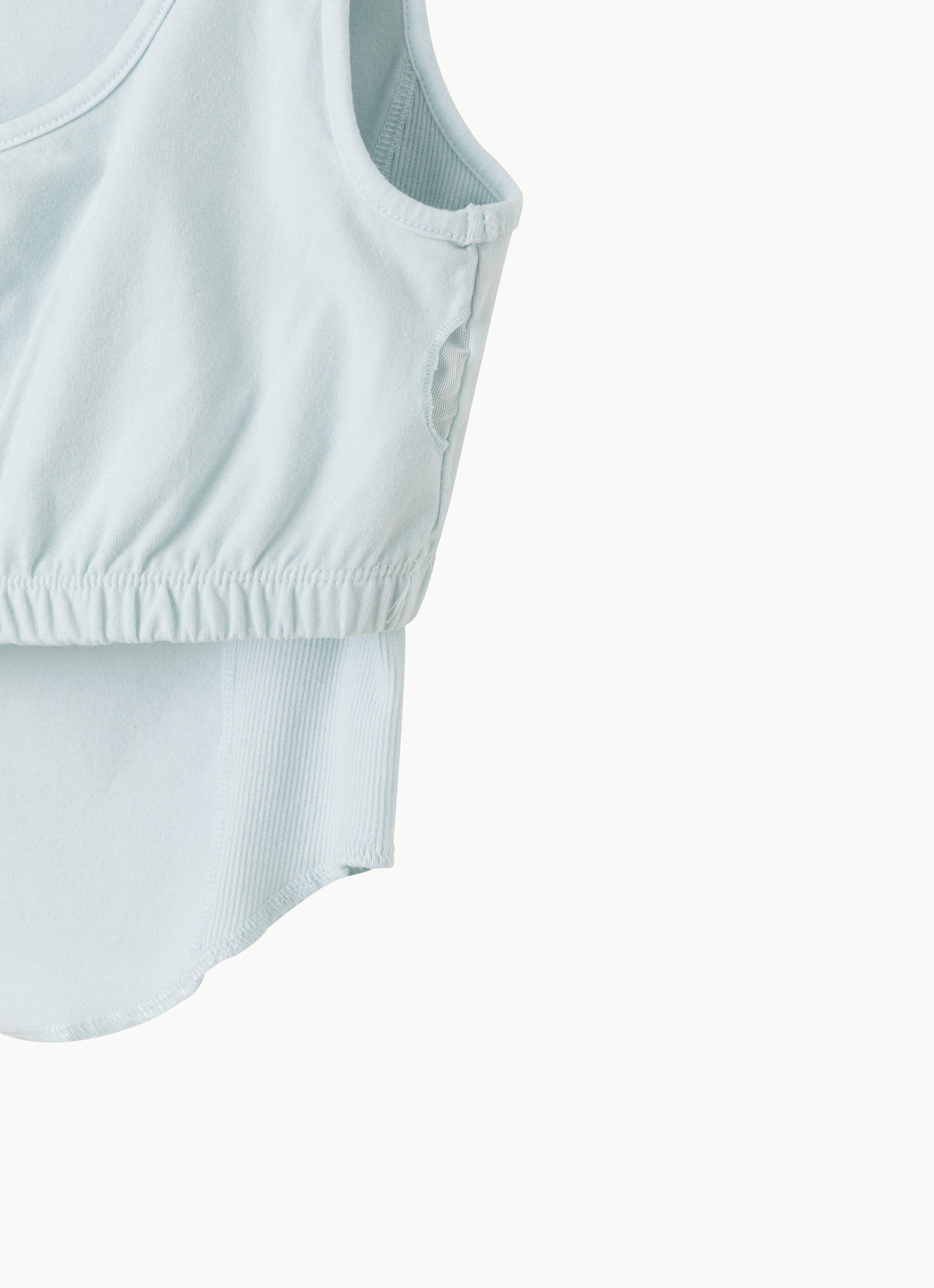 Side rib tank top_Ice Water