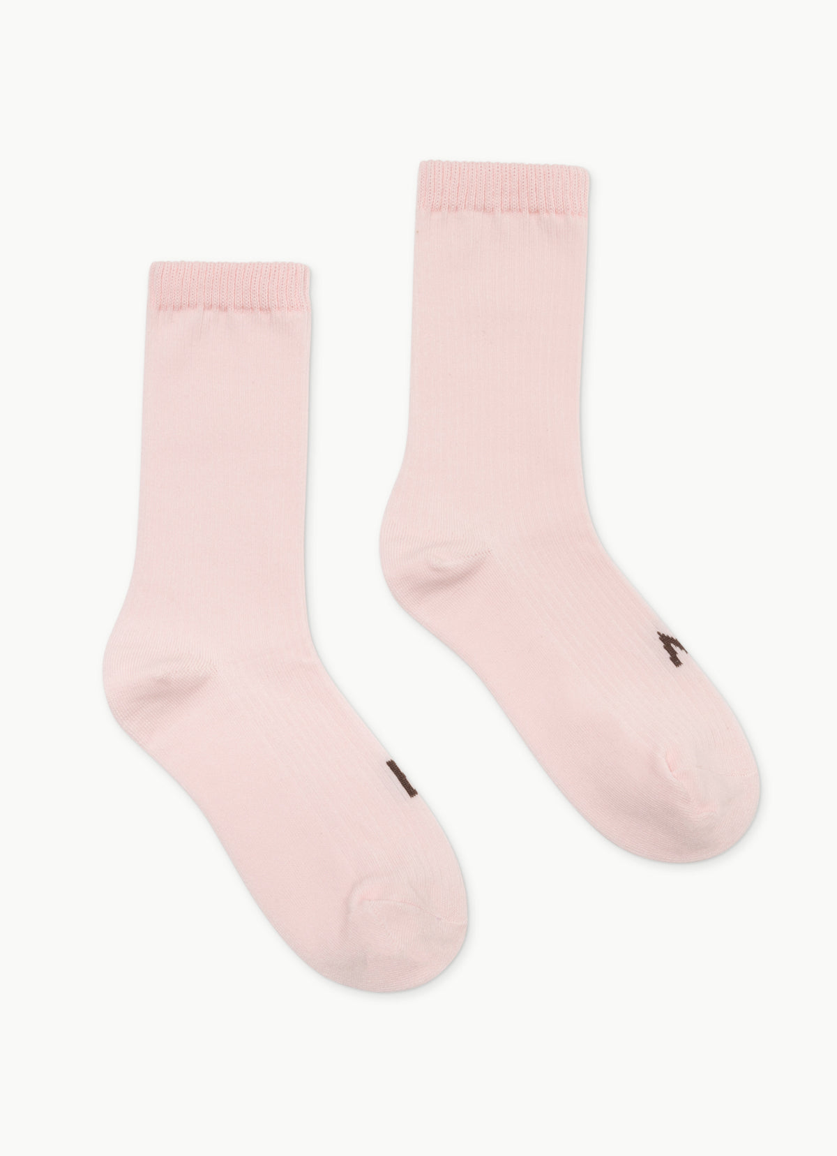 Rib ankle socks_Cloud Pink