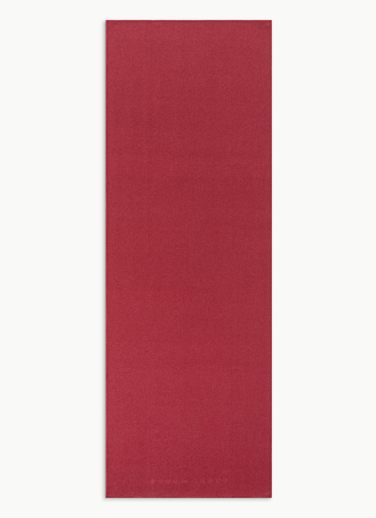 Budhi Mudra yoga mat towel #1_Earth Red