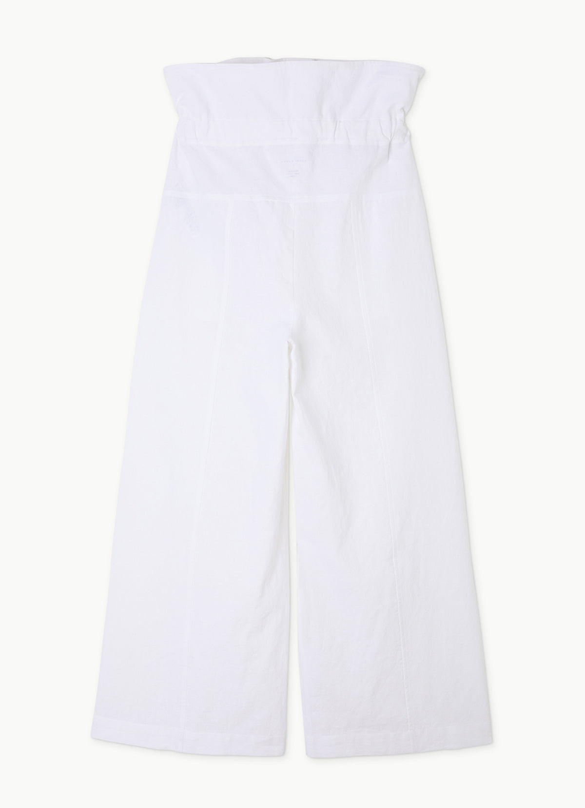 Linen string pants_White