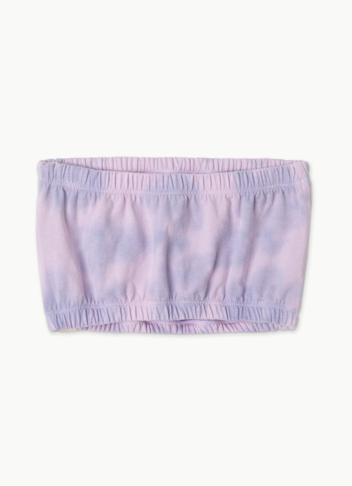 Short tube top_dyed_Lavender Multi