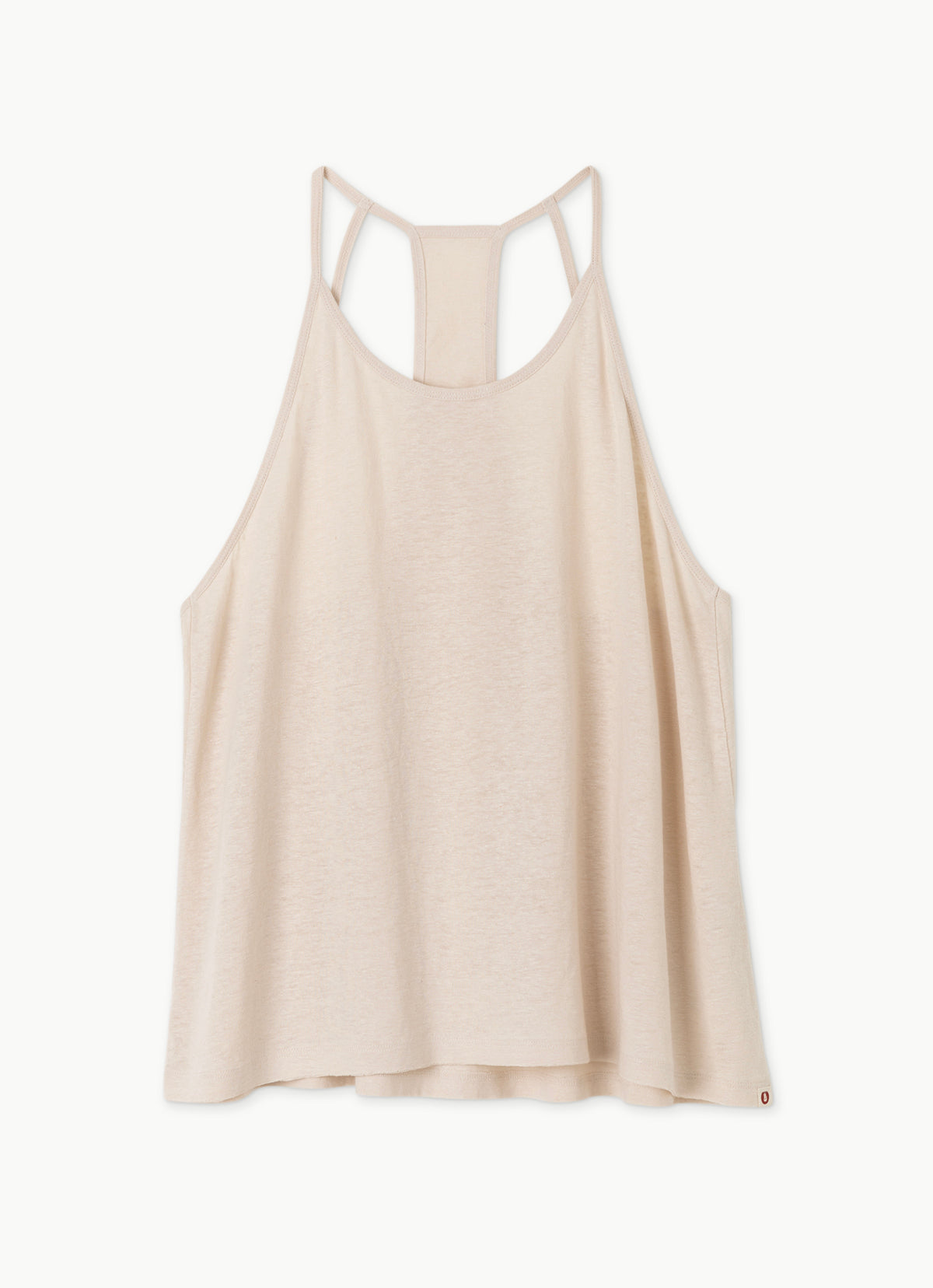 Linen strap sleeveless_Beige