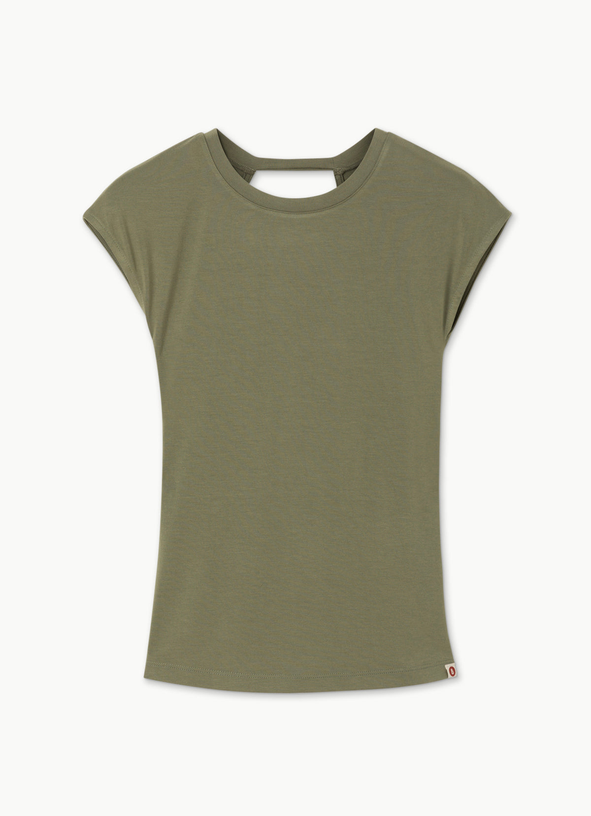 Dalam cap sleeve t-shirt_Khaki