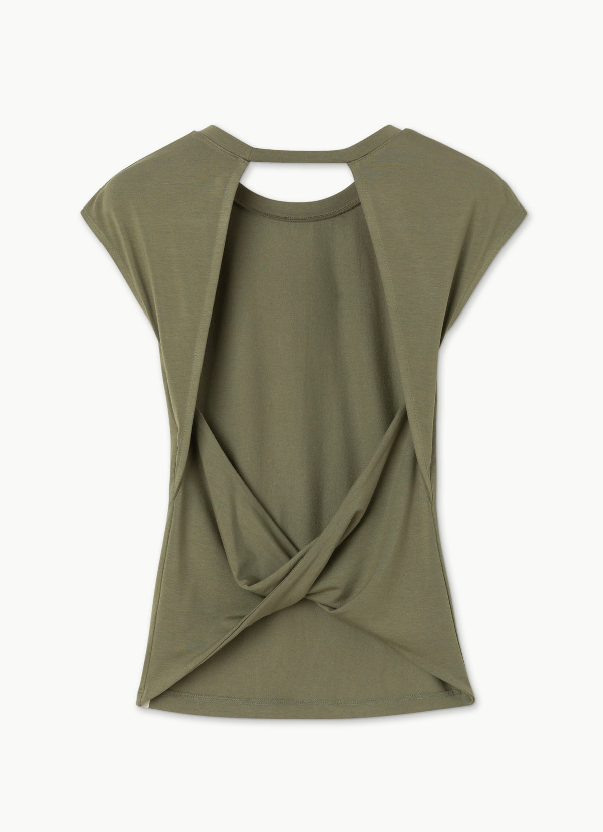 Dalam cap sleeve t-shirt_Khaki