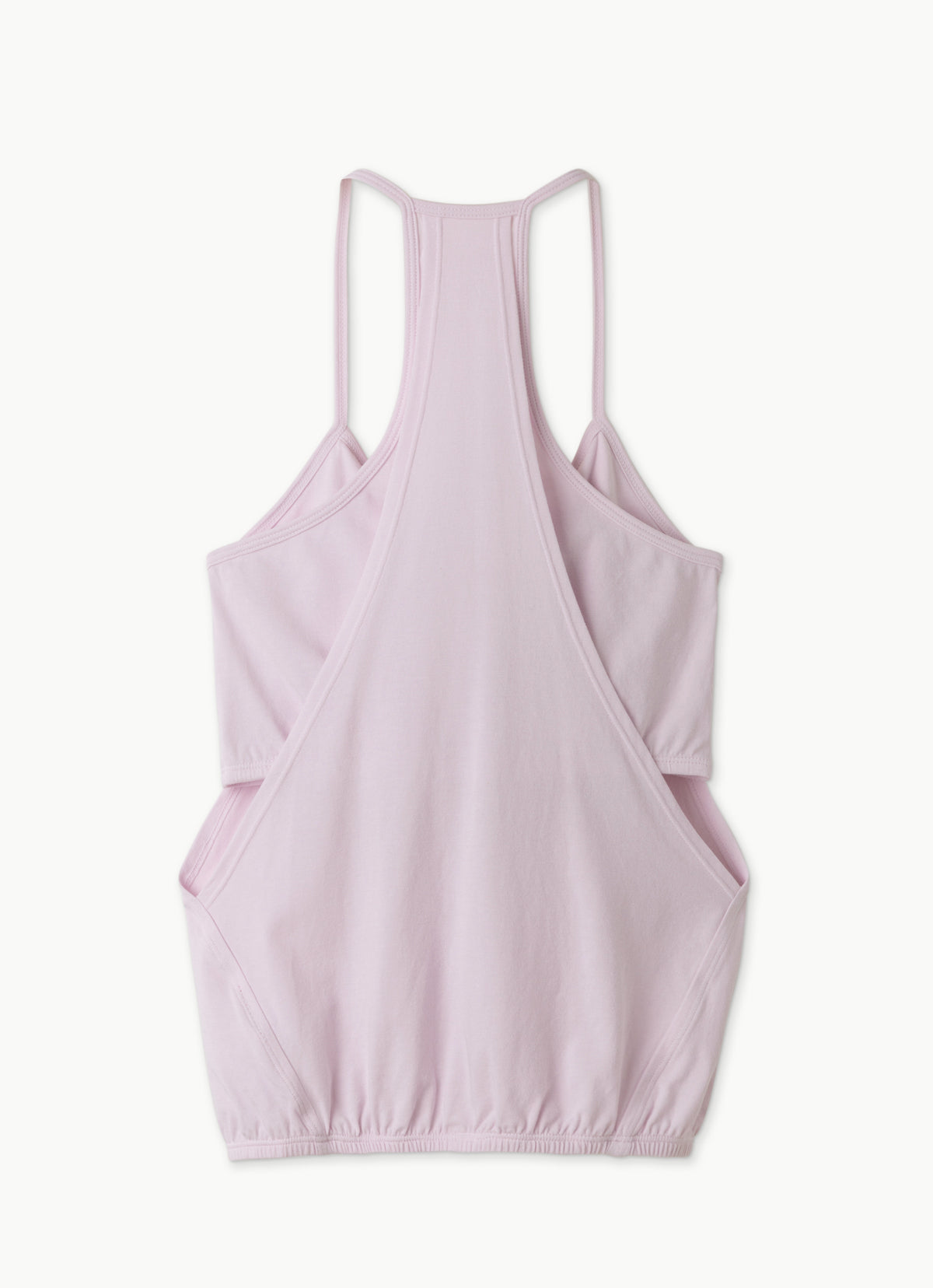 Layered halter tank top_Festival Bloom