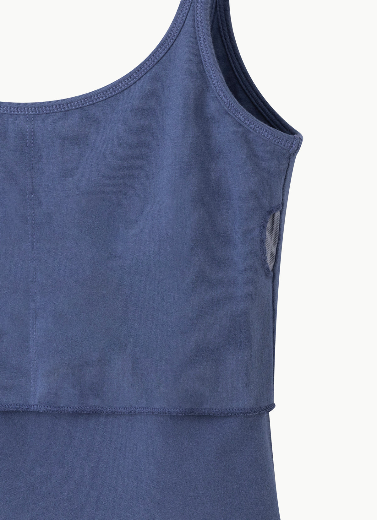 Dua tank top_dyed_Grey Blue