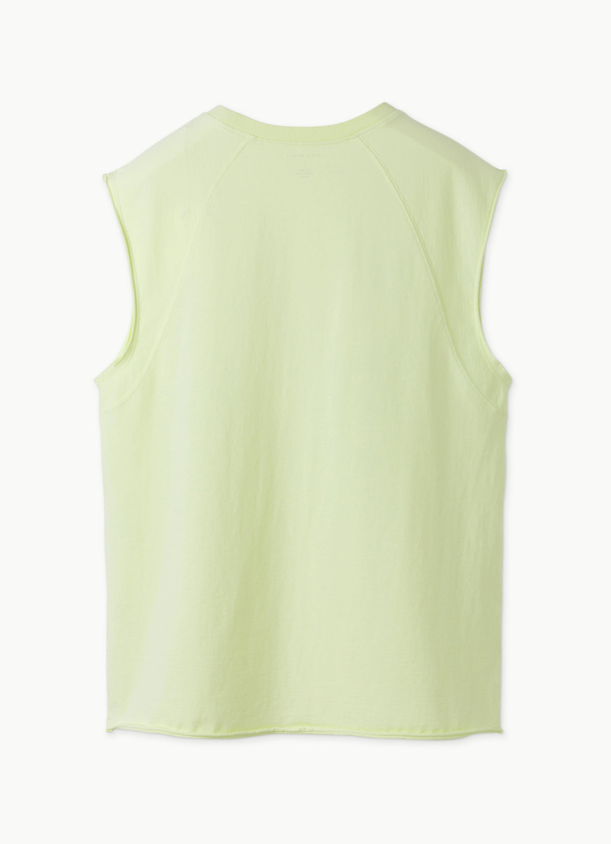 Knoll sleeveless (Unisex)_Lime Cream