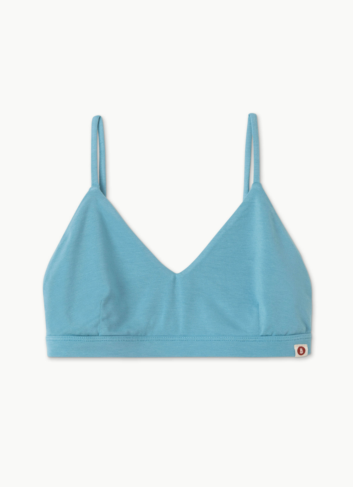 One-tone bra top_Delphinium Blue