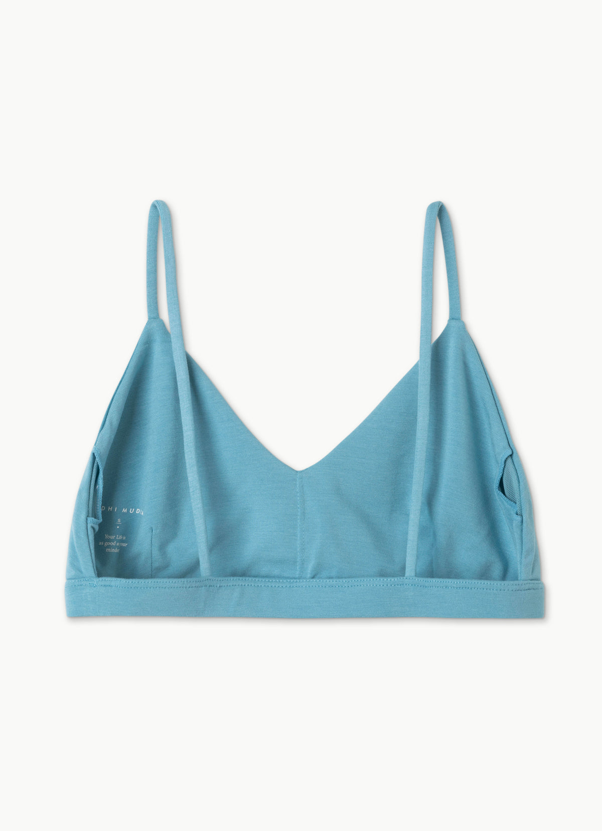 One-tone bra top_Delphinium Blue