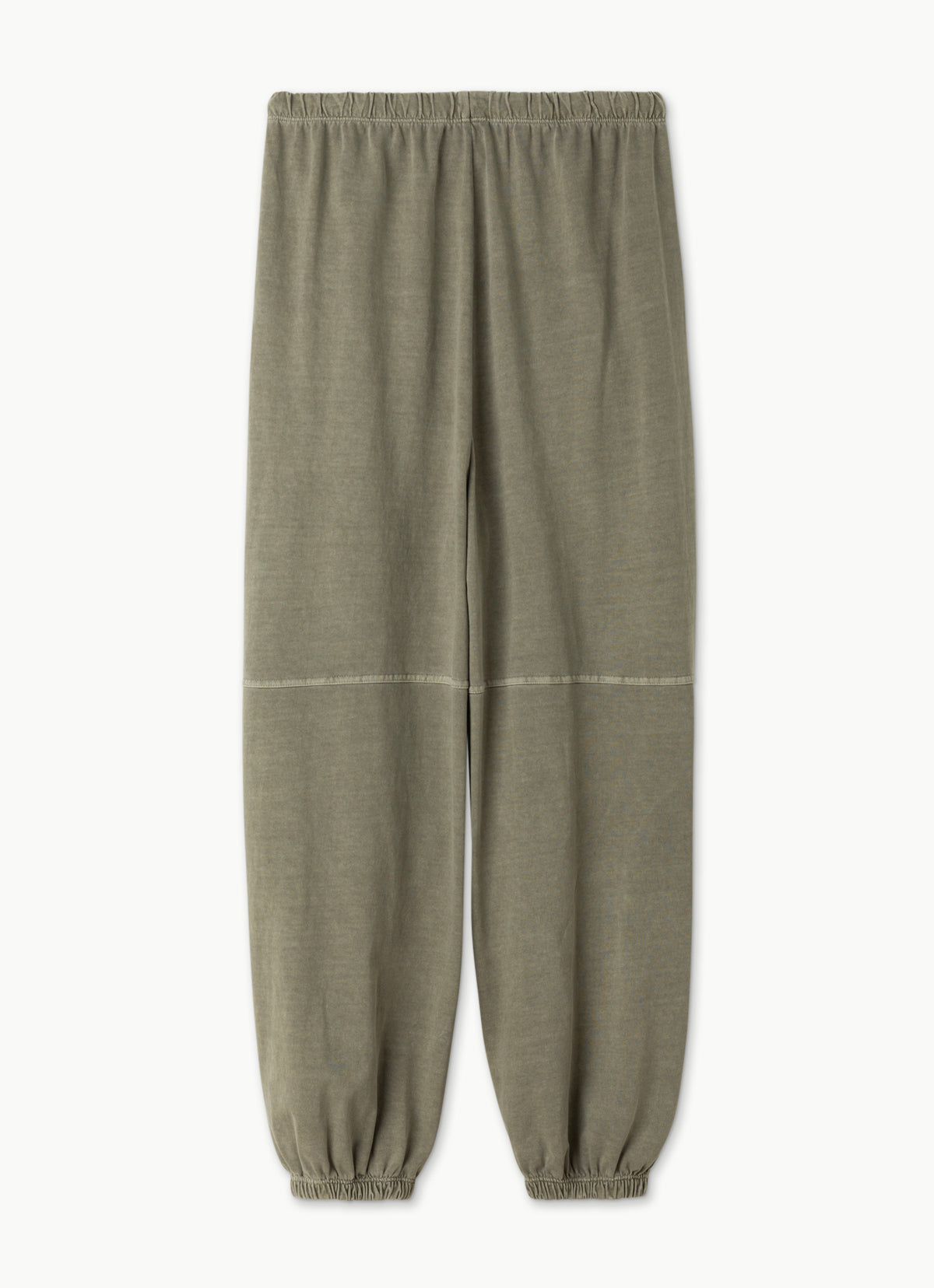 Double tuck pants (Unisex)_Grey Khaki