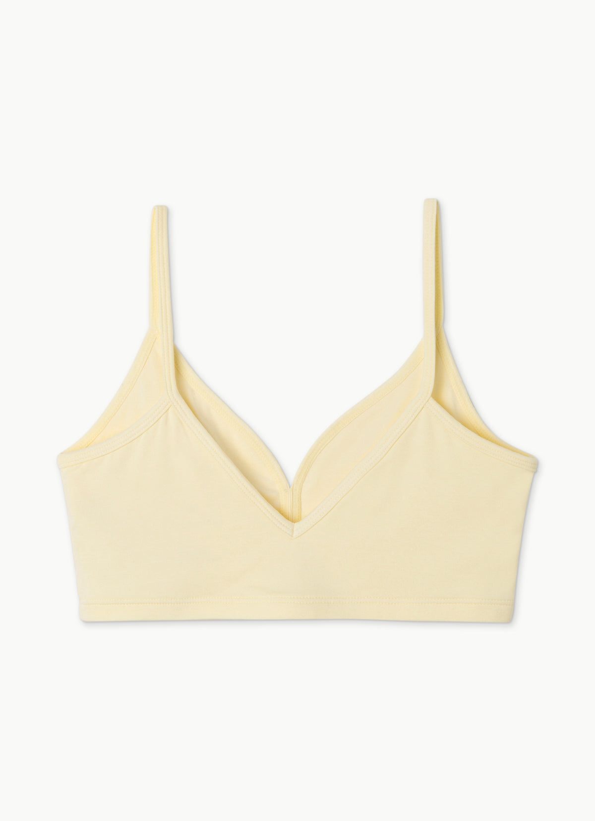 Kupu bra top_Transparent Yellow