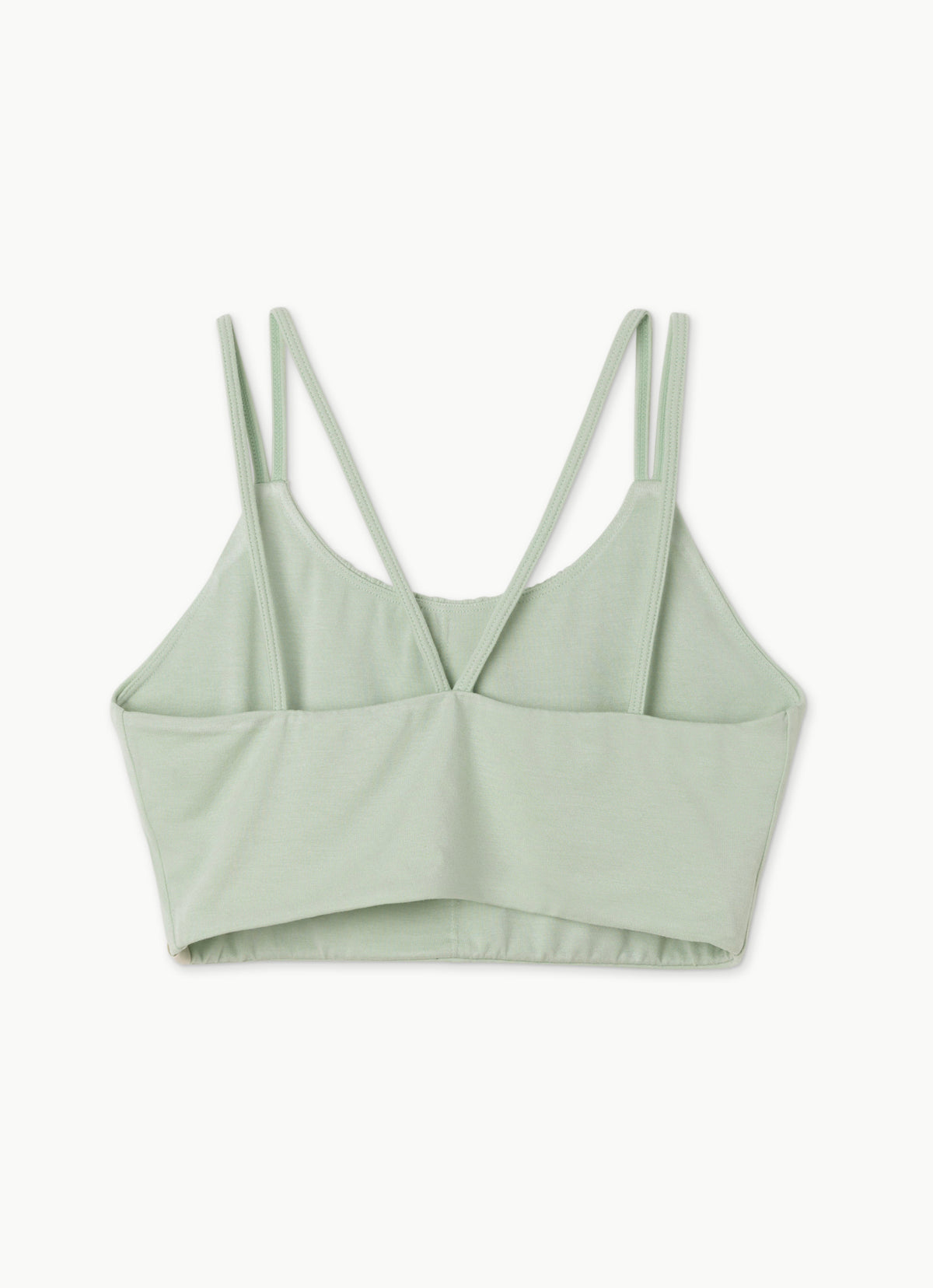 Double shirring bra top_Sea Foam