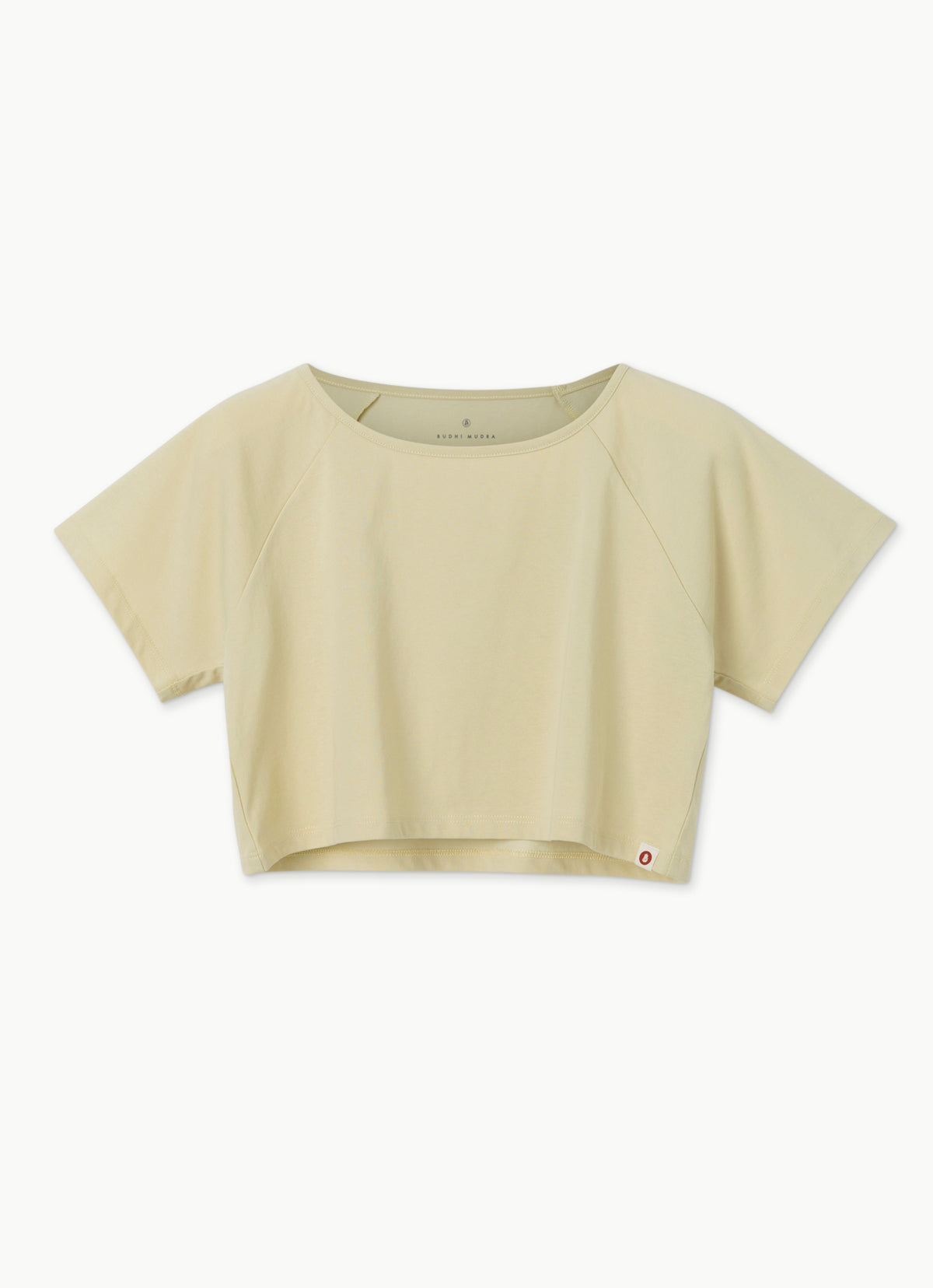 Belly short sleeve_Yellow Beige