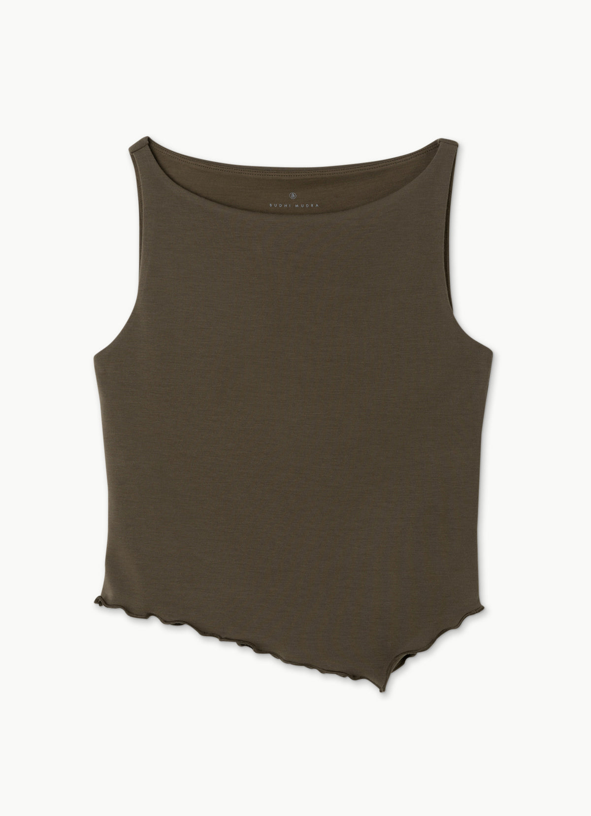 Boatneck edged tank top_Cub