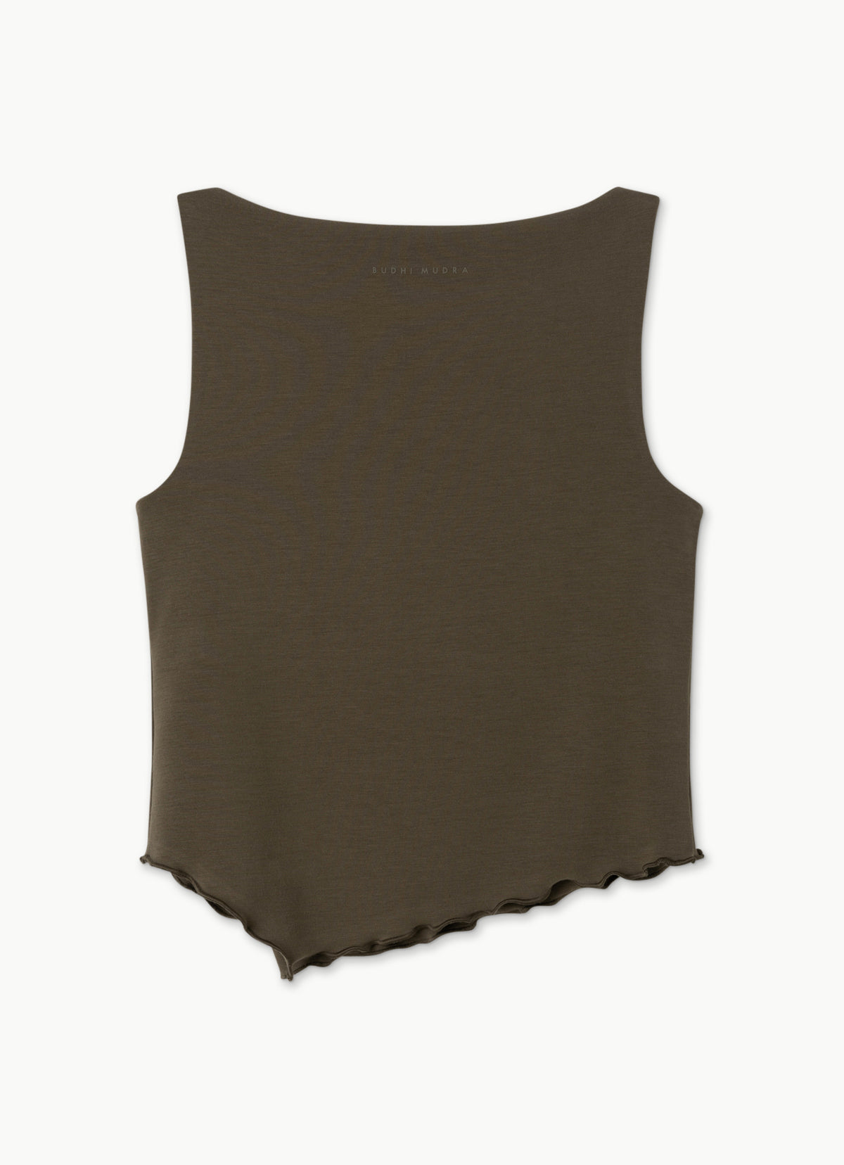 Boatneck edged tank top_Cub