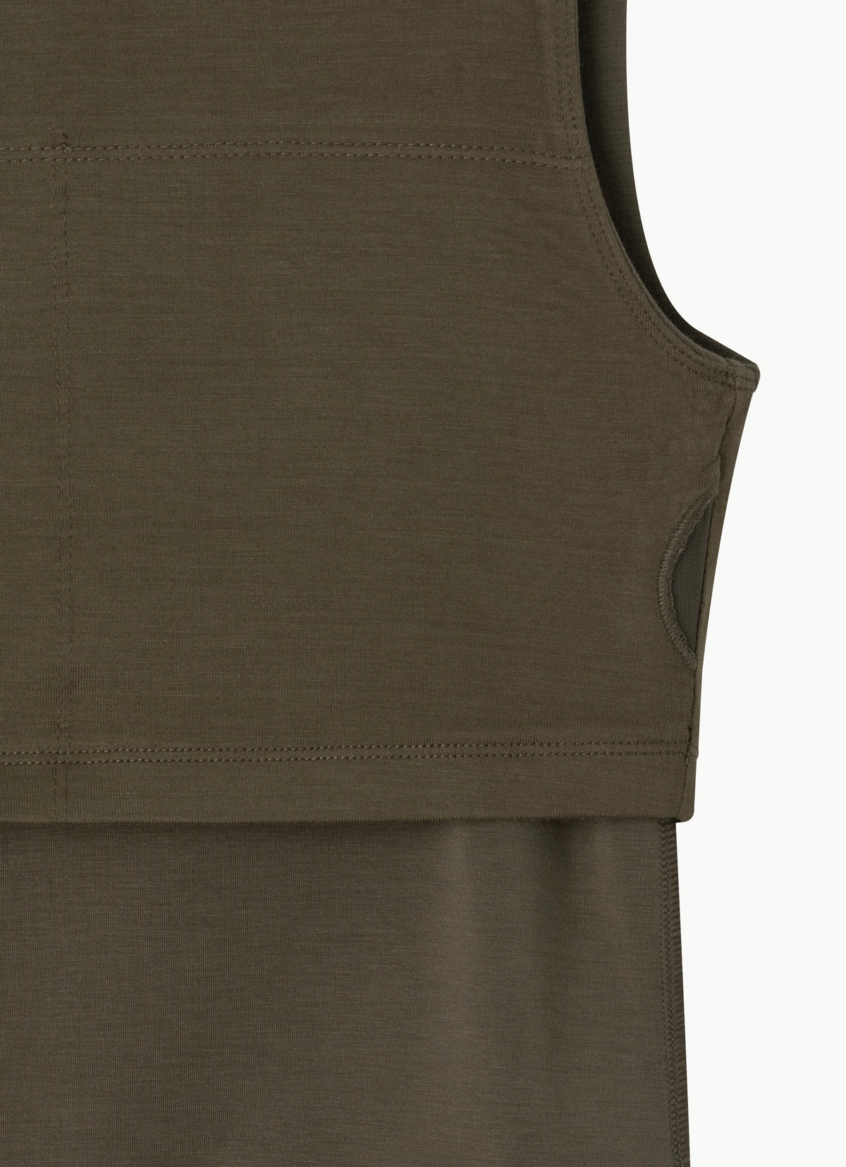 Boatneck edged tank top_Cub