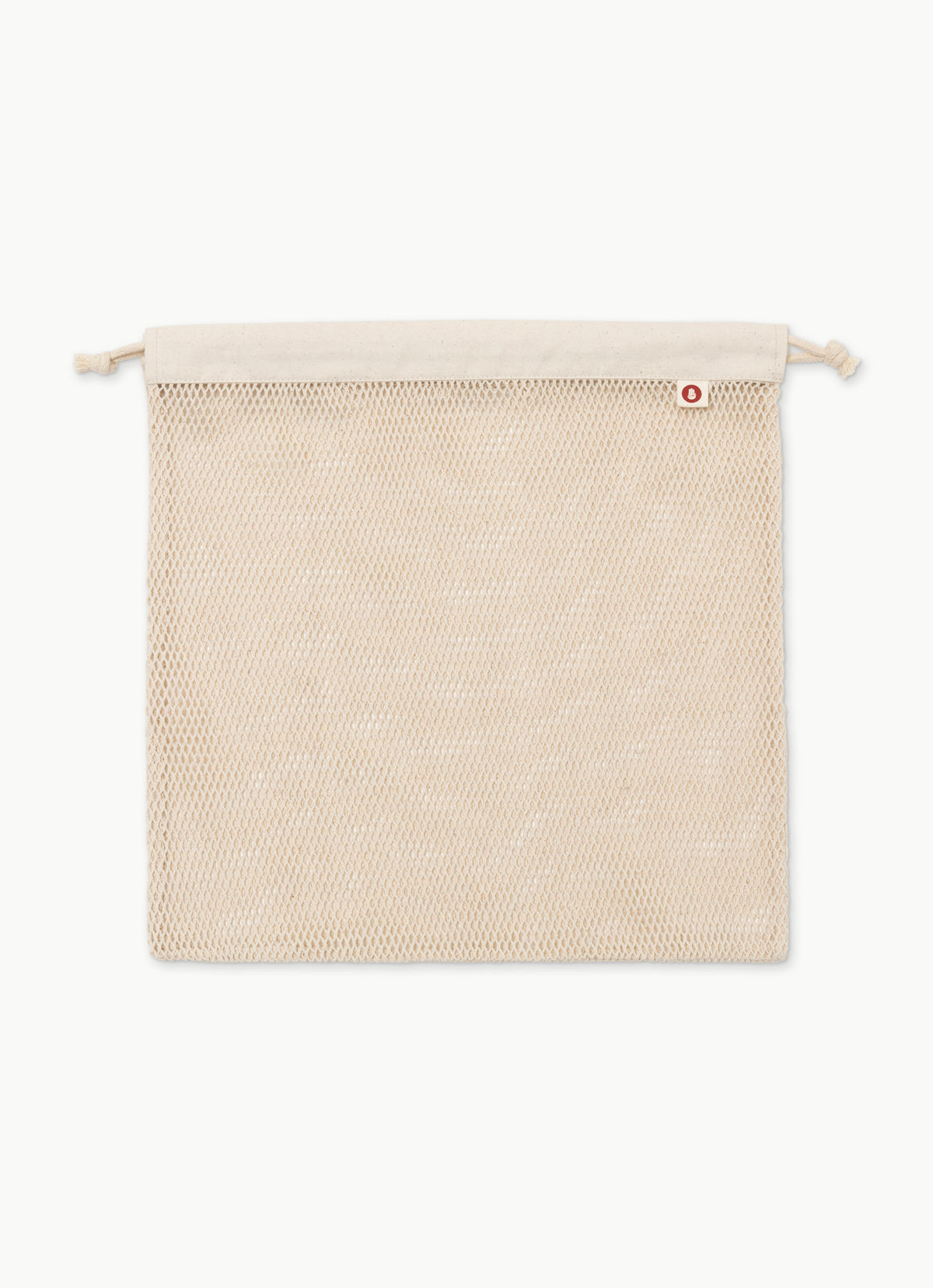 BM mesh pouch_Ivory