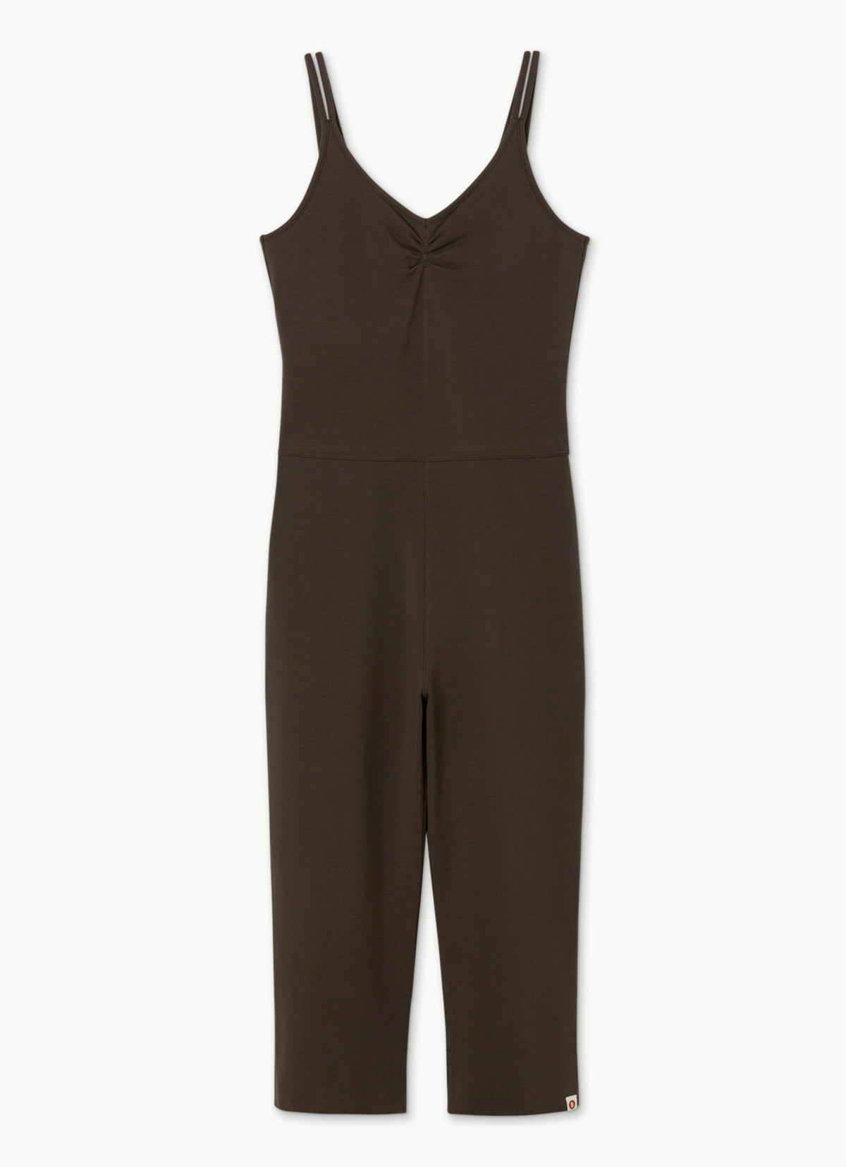 Mid shirring jumpsuit_Rain Drum