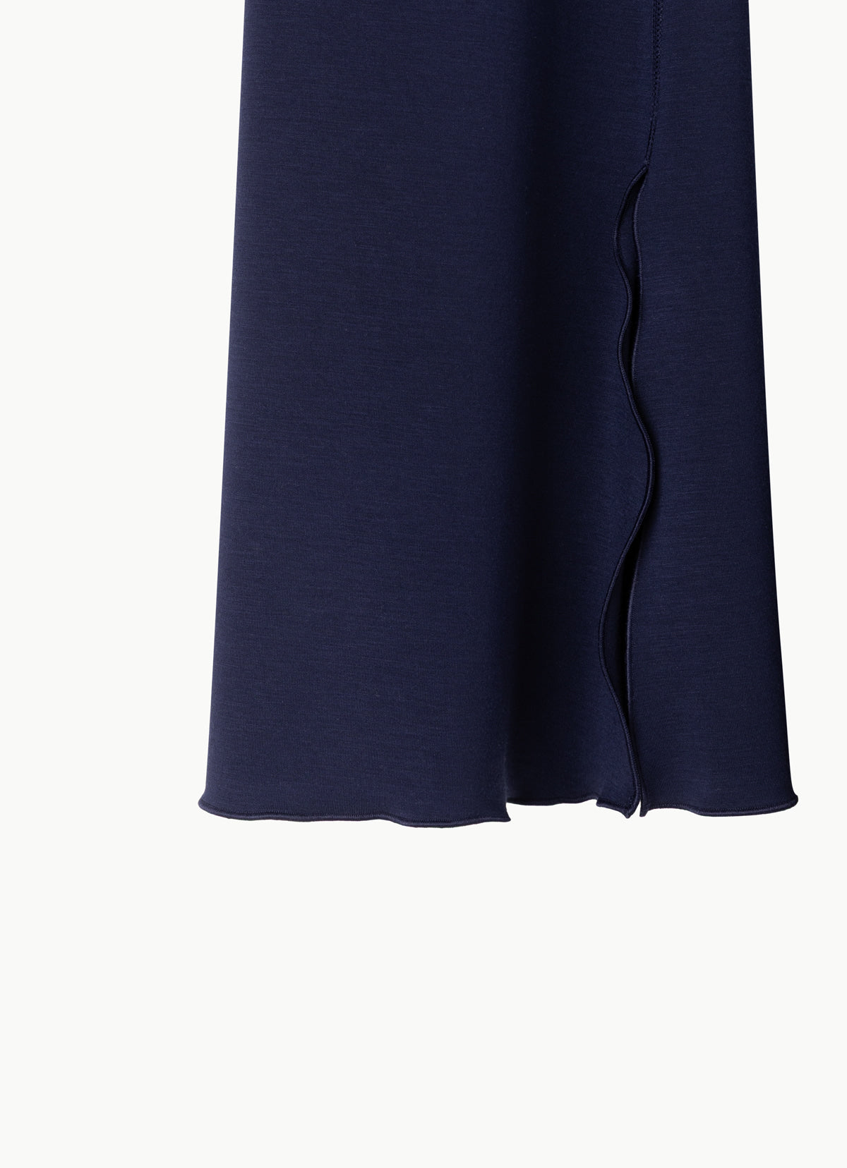 Flap-over slit pants_Evening Blue