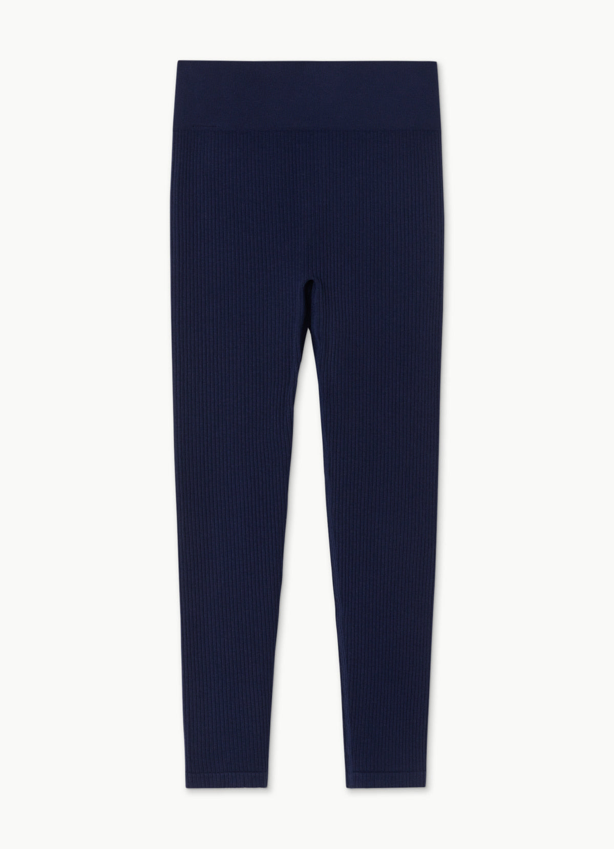 Seamless crop pants_Evening Blue