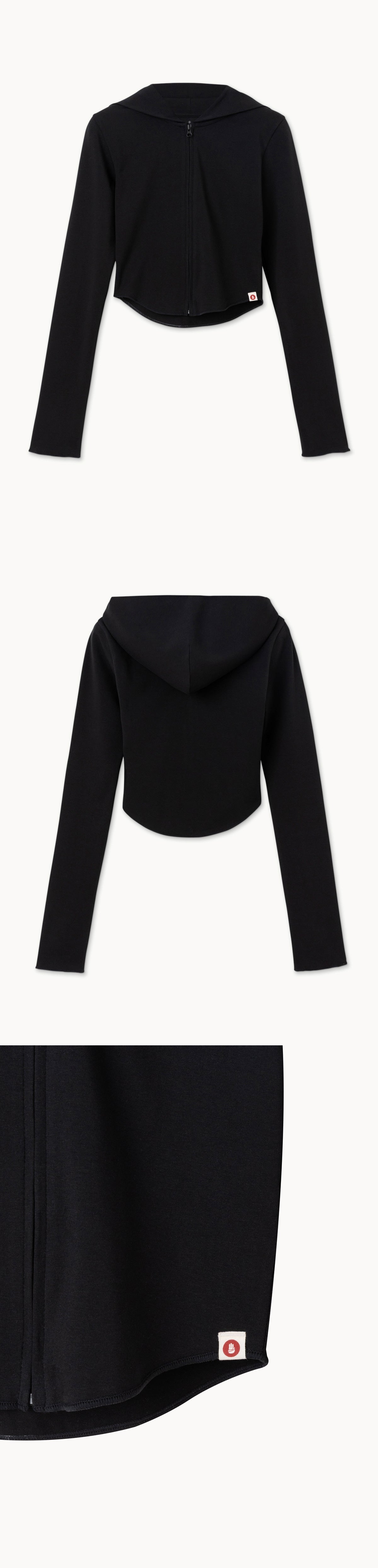 Fortune zip-up_Black