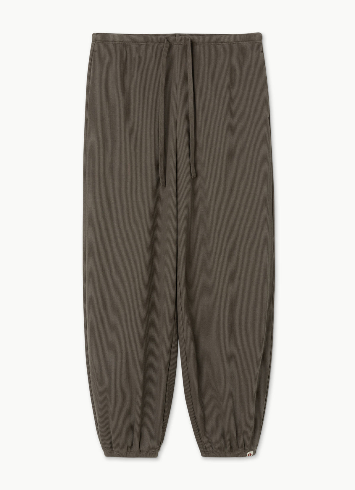 Rib jogger pants #3 (Warm ver.)_Chocolate Chip