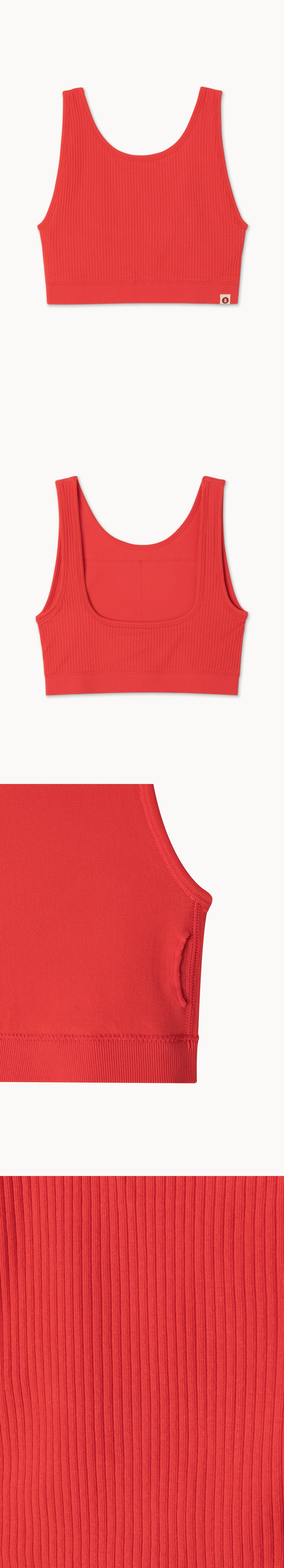 Seamless simple bra top_Bittersweet