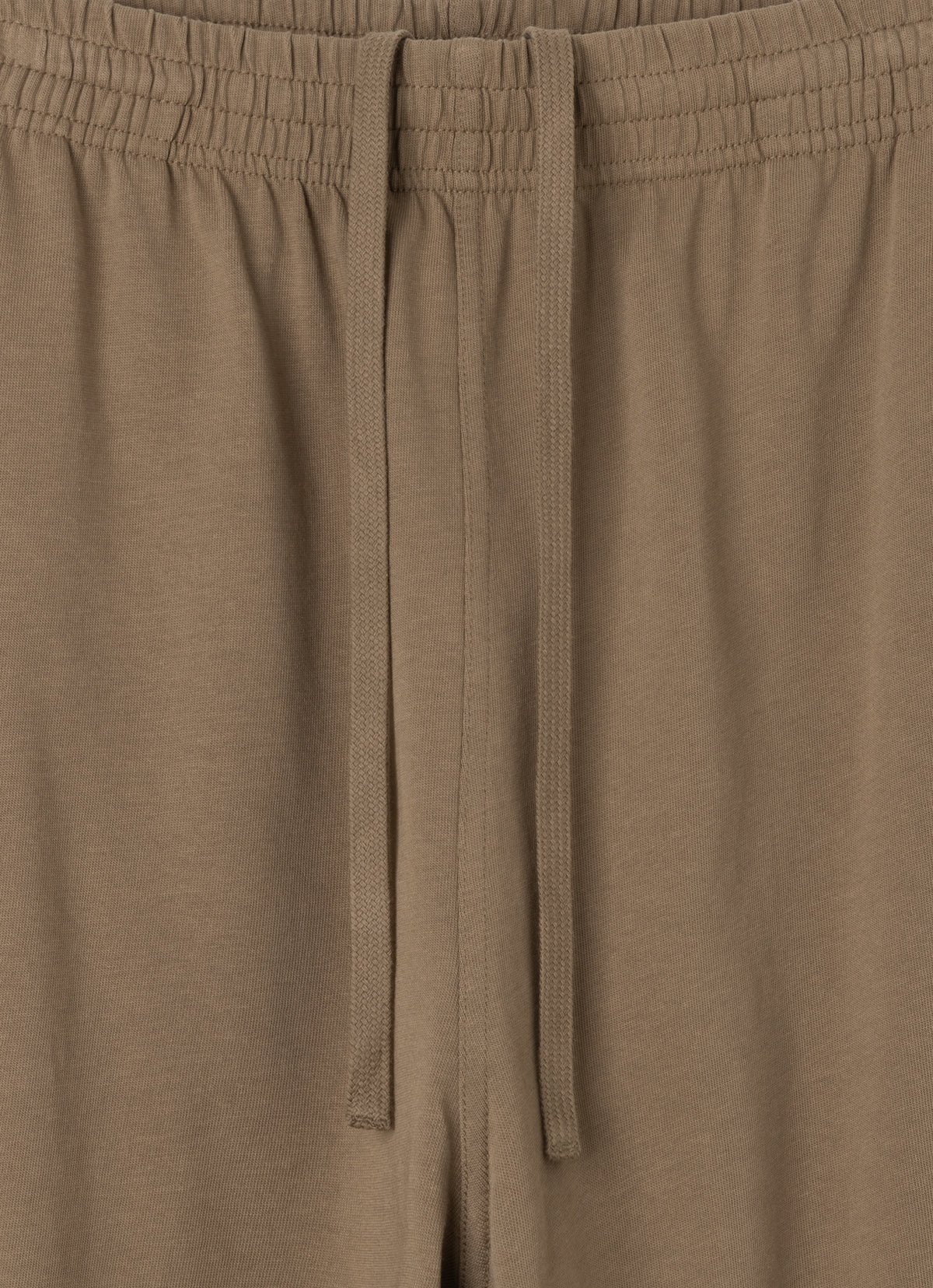 Diagonal jogger pants (Unisex)_Coca Mocha