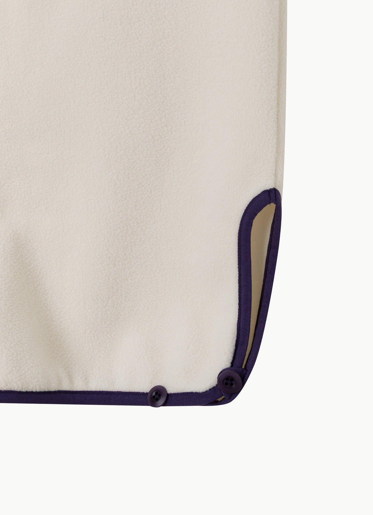 Button fleece pants (Unisex)_Turtledove