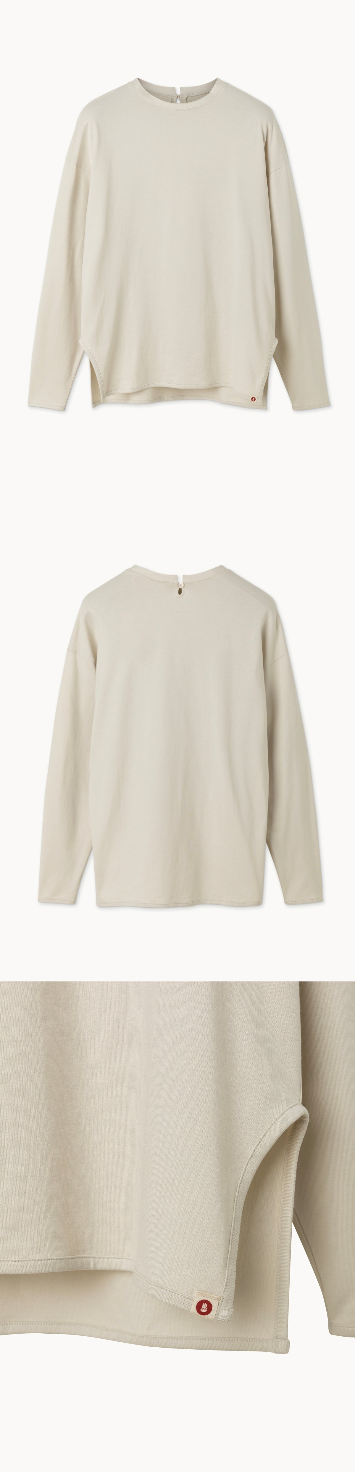 Egg long sleeve (Unisex)_Silver Birch