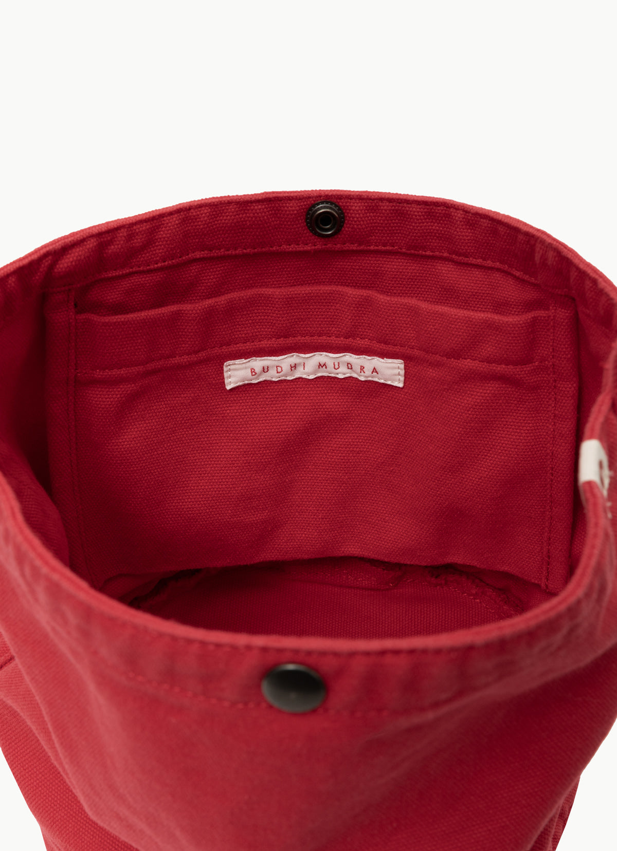 Round snap bag_Red
