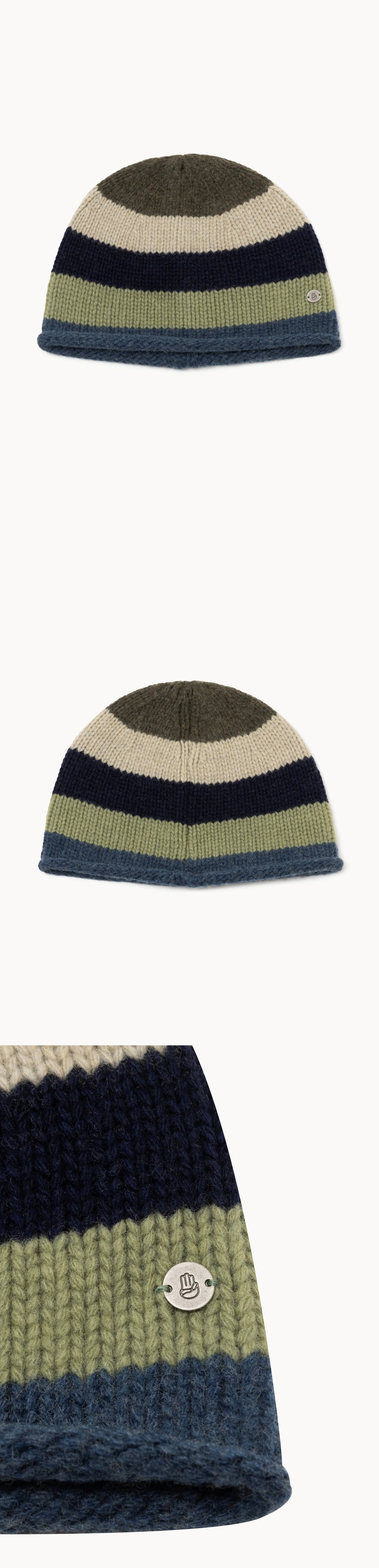BM Beanie_Green Multi