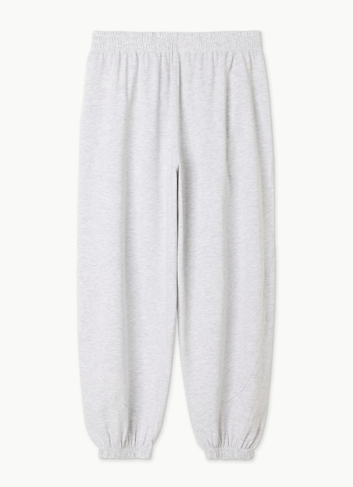 Diagonal jogger pants (For Men)_Melange Grey