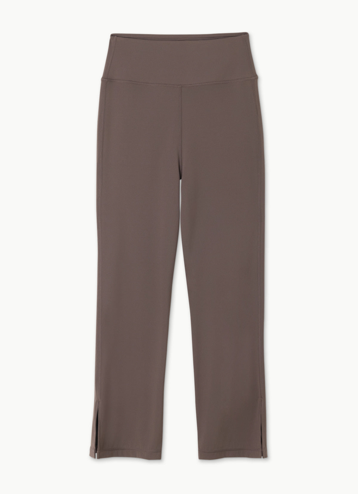 [Movement Line] Capri slit pants_Peppercorn