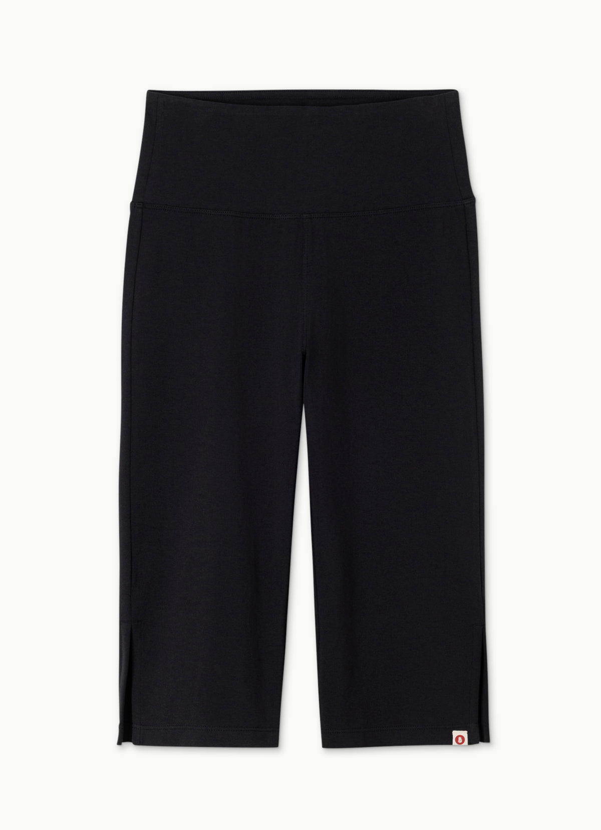 Biker middle pants_Black
