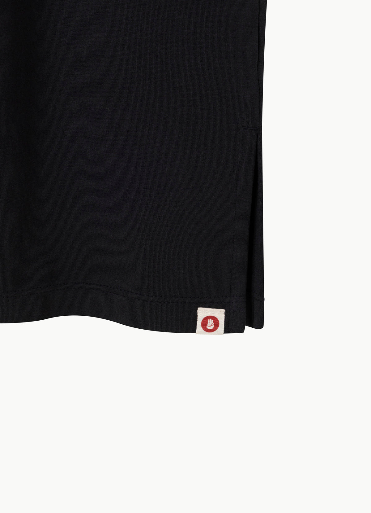Biker middle pants_Black