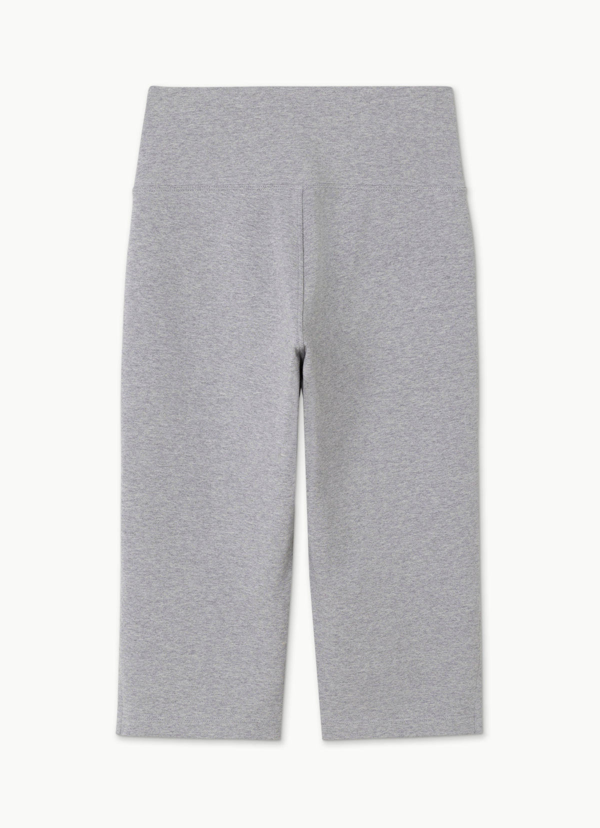 Biker middle pants_Dark Melange Grey