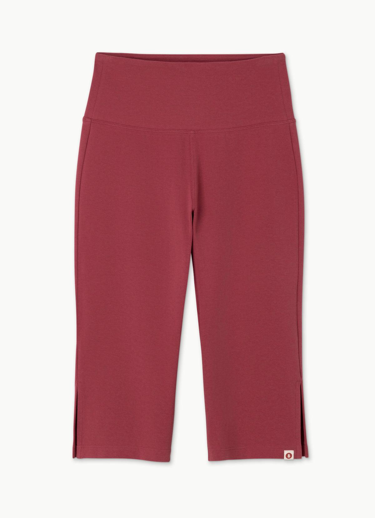 Biker middle pants_Deep Claret