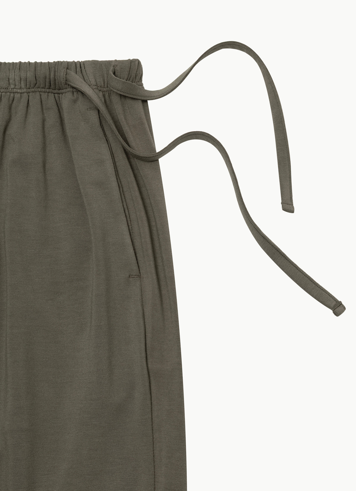 Shirring half pants_Bungee Cord