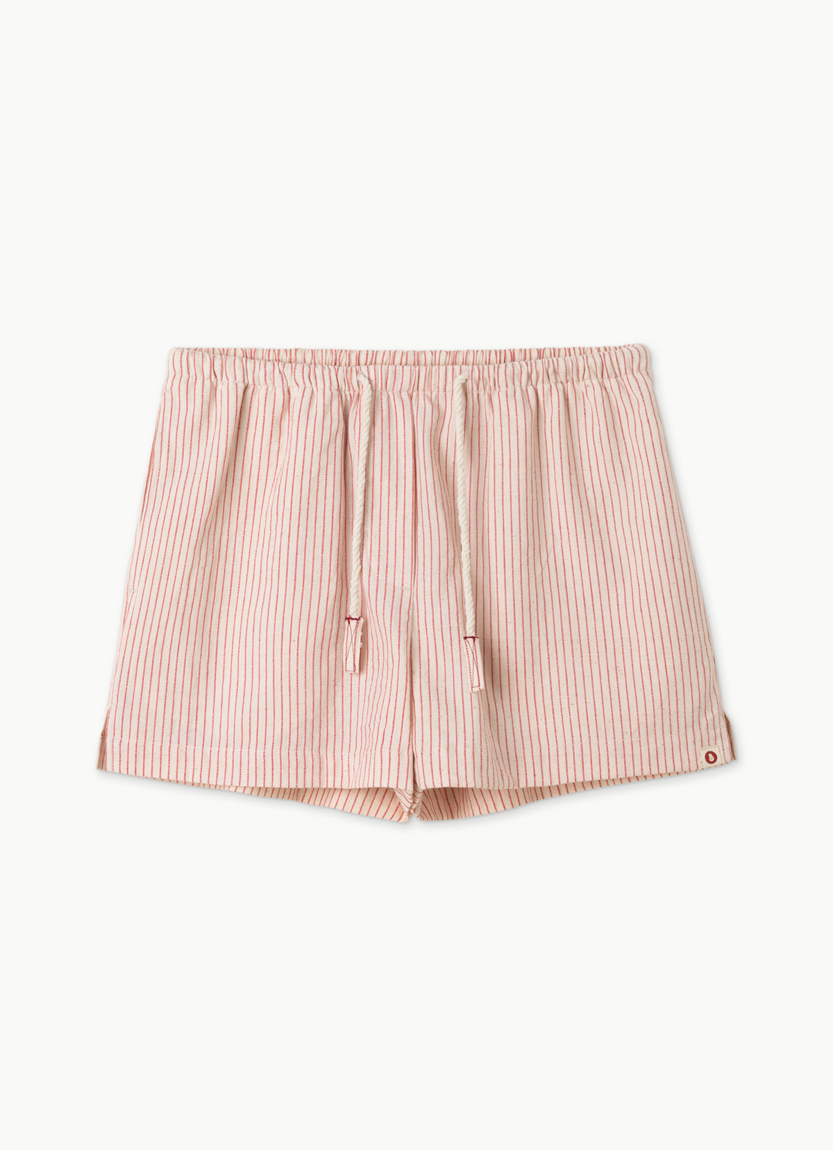 India string shorts_Red Multi