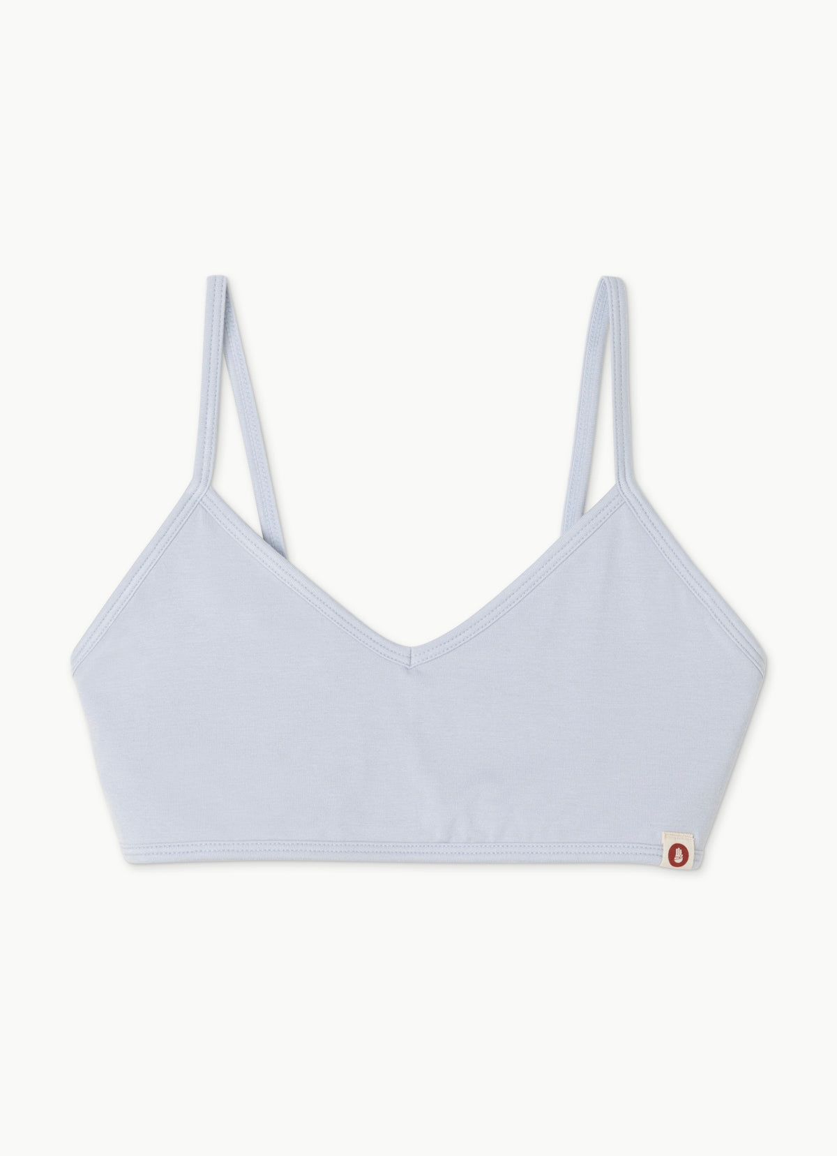 Chevron bra top_Gray Dawn