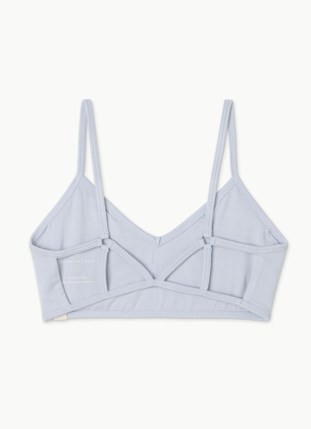 Chevron bra top_Gray Dawn