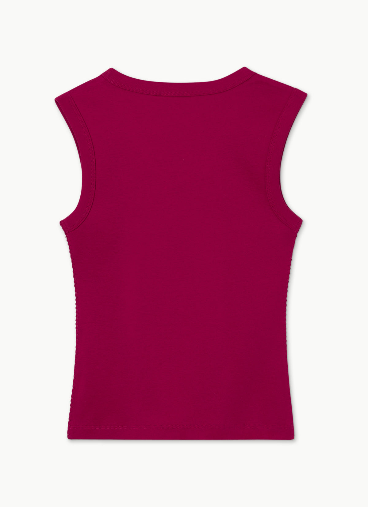 Essential V sleeveless_Persian Red