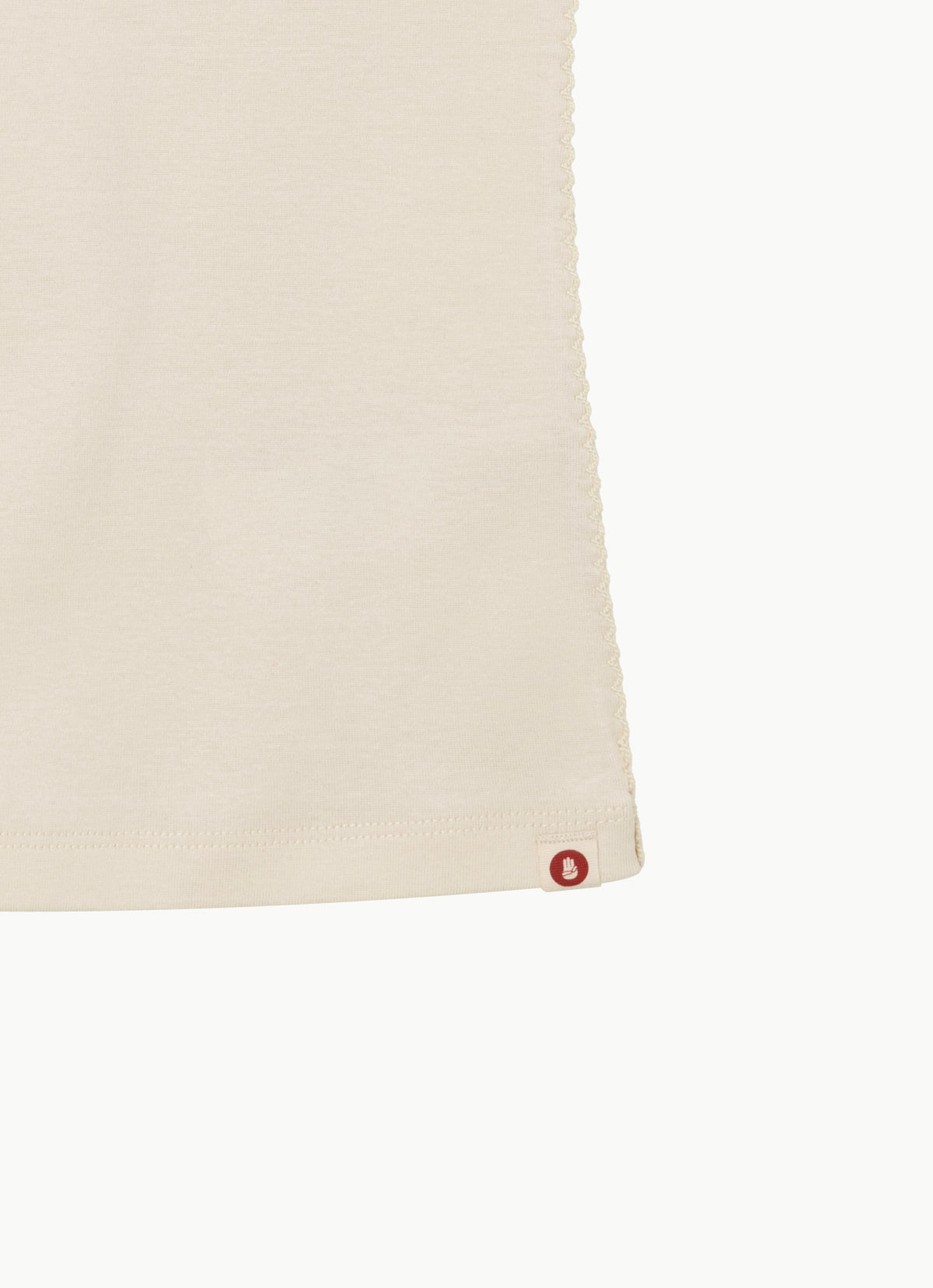 Essential V sleeveless_Bone White