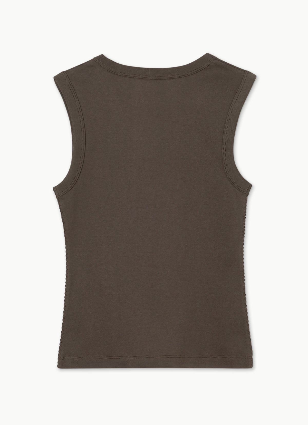 Essential V sleeveless_Crocodile