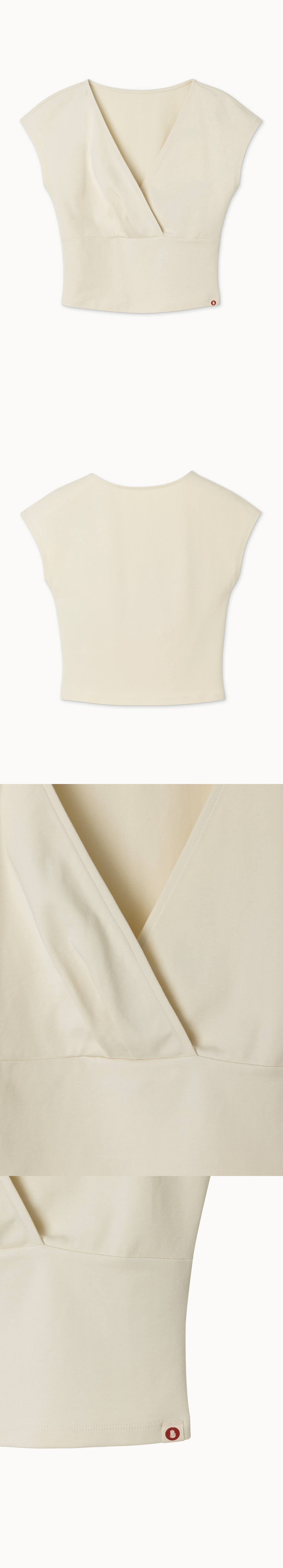 Fortune short sleeve_Bone White