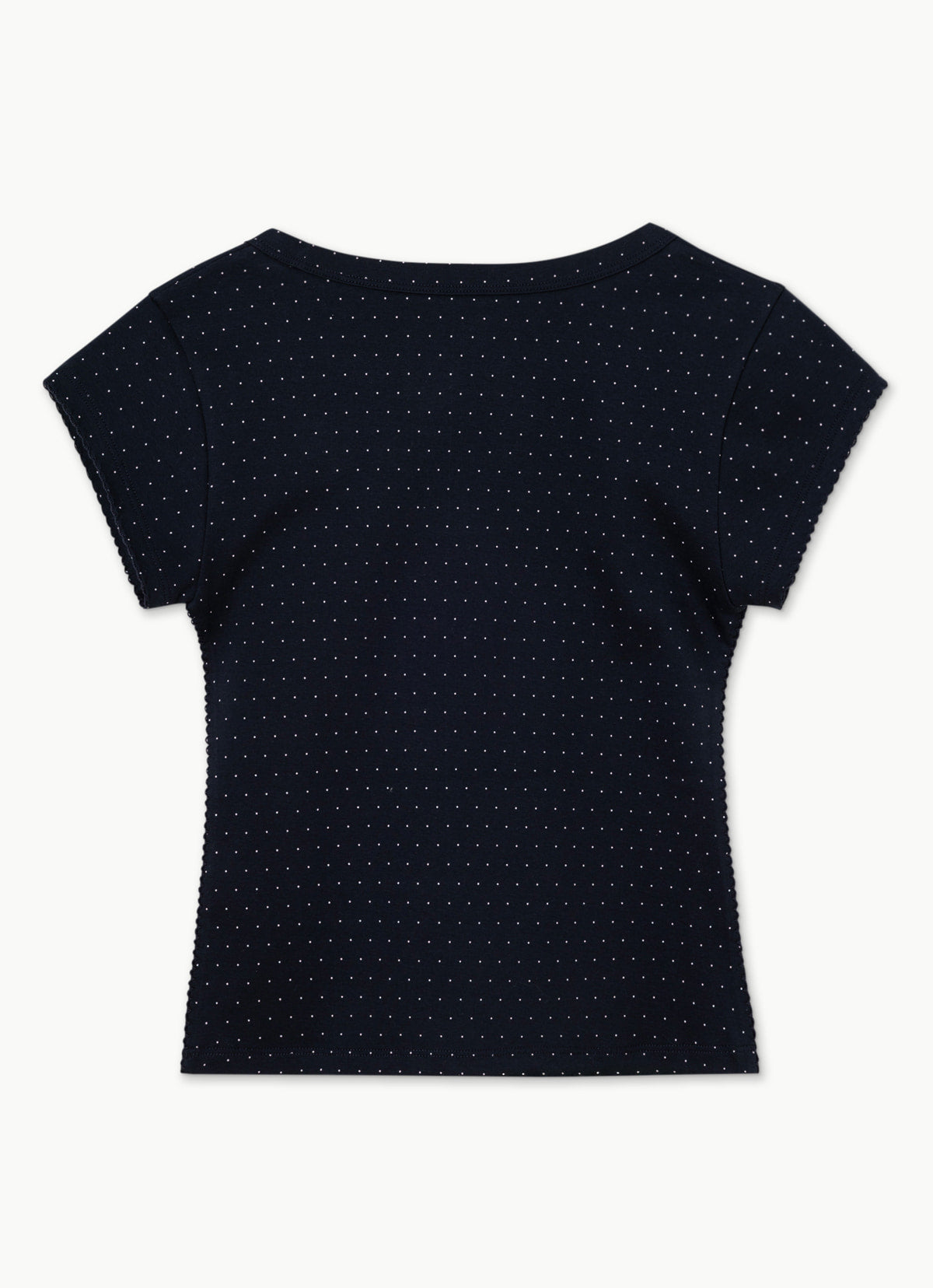 Essential scoop T_dotted_Navy Multi