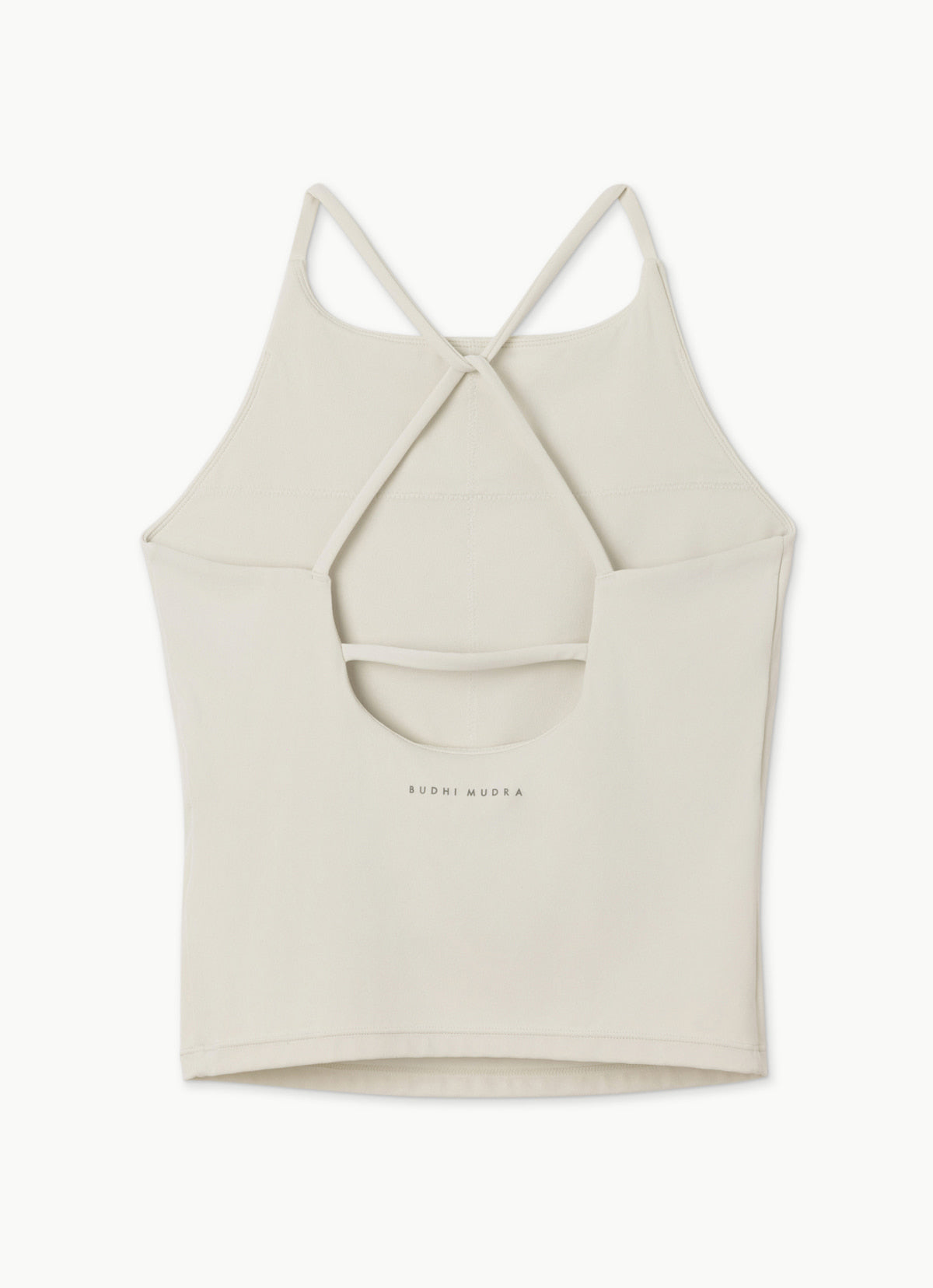 [Movement Line] Triangle tank top_Light Gray