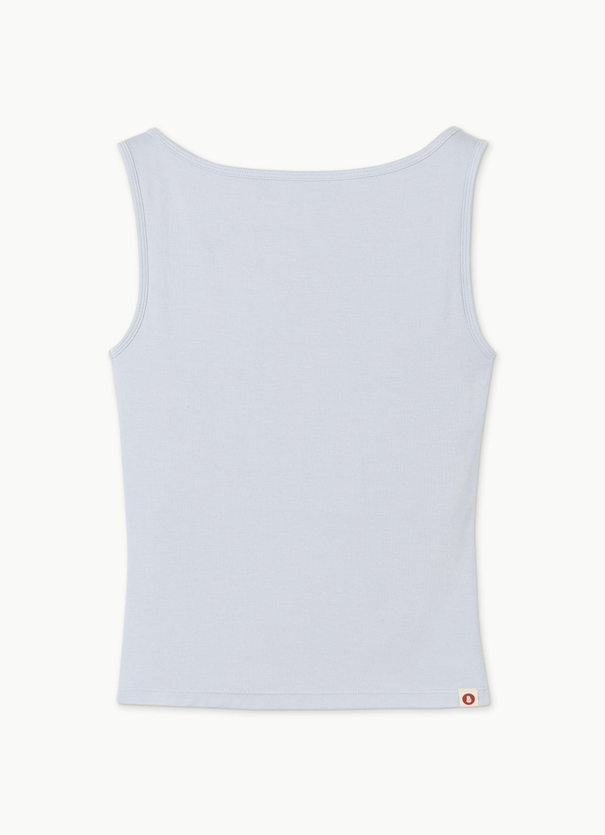 Cross knot tank top_Gray Dawn